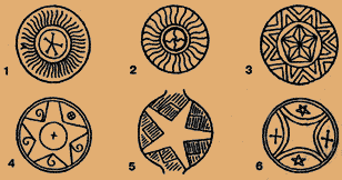 Солярные знаки рисунок